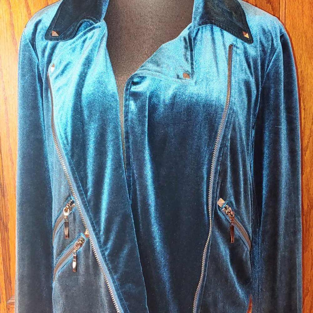 Bagatelle Velvety Soft Moto Jacket - Picture 5 of 7